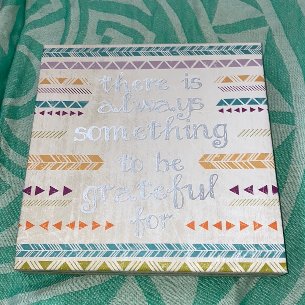 Wall art saying